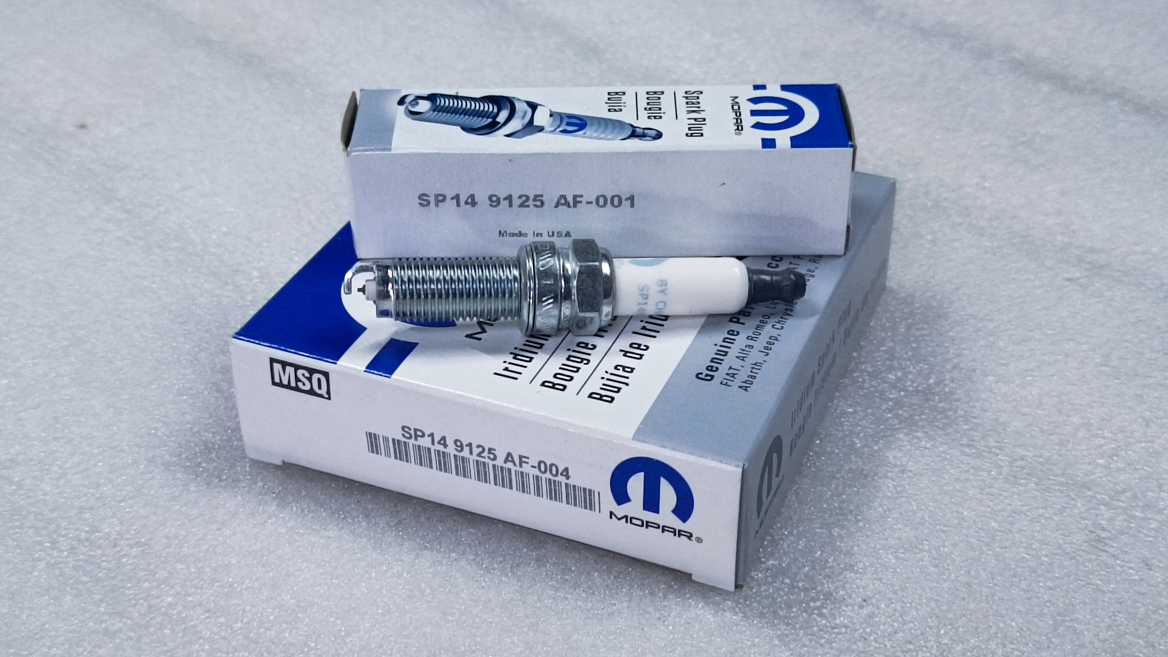 2011-2021 Crysler Jeep Dodge Ram Set of 6 Mopar Iridium Spark Plugs SP149125AF