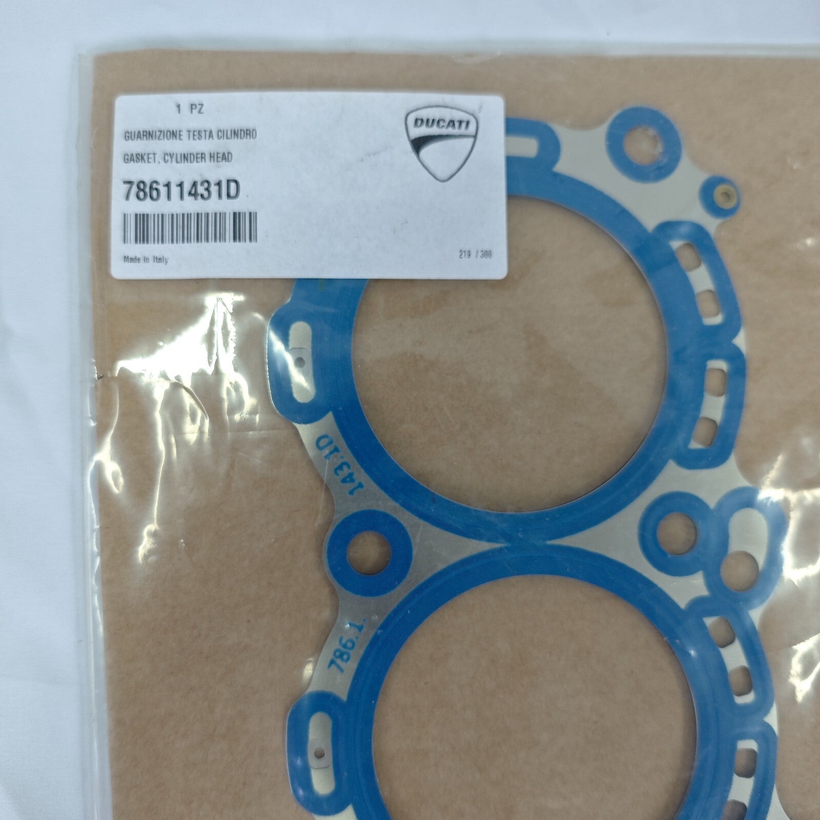 DUCATI OEM CYLINDER HEAD GASKET 1100 PANIGALE V4 78611431D