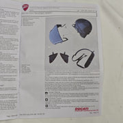 Ducati Performance Genuine OEM Diavel Rear Bag Set Kit 96780341A