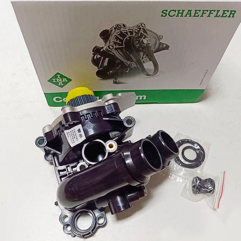 06H121026 Schaeffler INA Water Pump Thermostat Assembly For Audi VW 1.8/2.0T