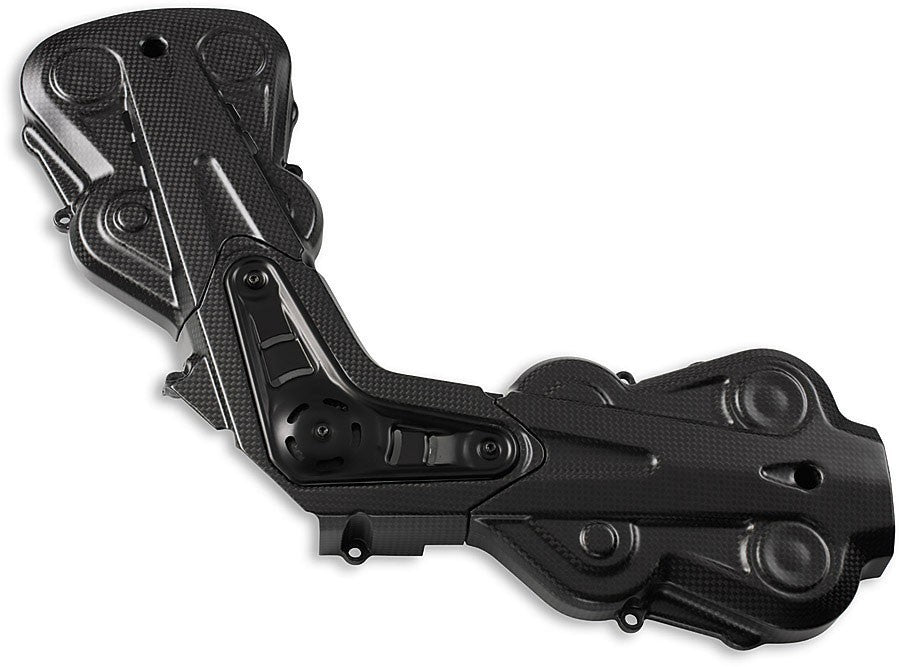 Ducati OEM Diavel Carbon Fiber Timing Belt Cover Belt Guard Kit 96903710A