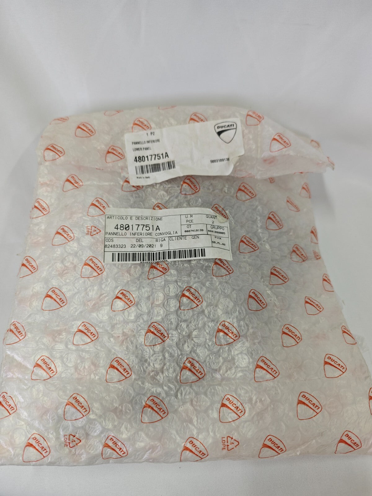 NEW - Ducati Multistrada Enduro 2016-2020 fairing cover cowling 48017751A