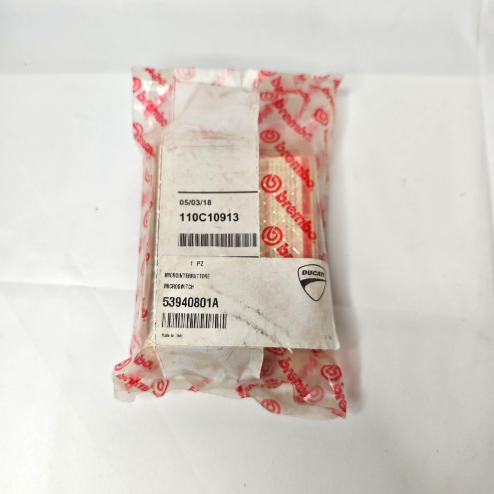 DUCATI OEM MULTISTRADA 950 1200 1260 PANIGALE V2 FRONT BRAKE MICRO SWITCH