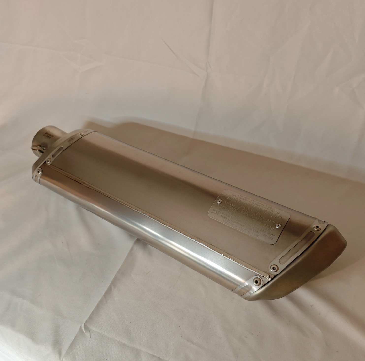 New Ducati TERMIGNONI Titanium Exhaust Racing Silencer Muffler MTS1200 96410021A