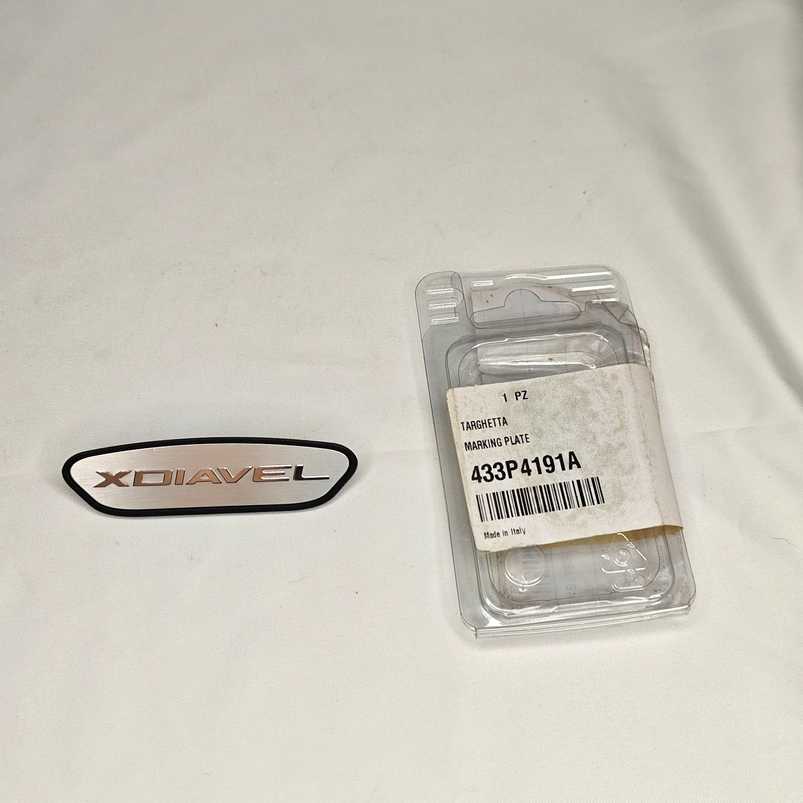 [New] Ducati Genuine Marking Plate XDiavel 433P4191A