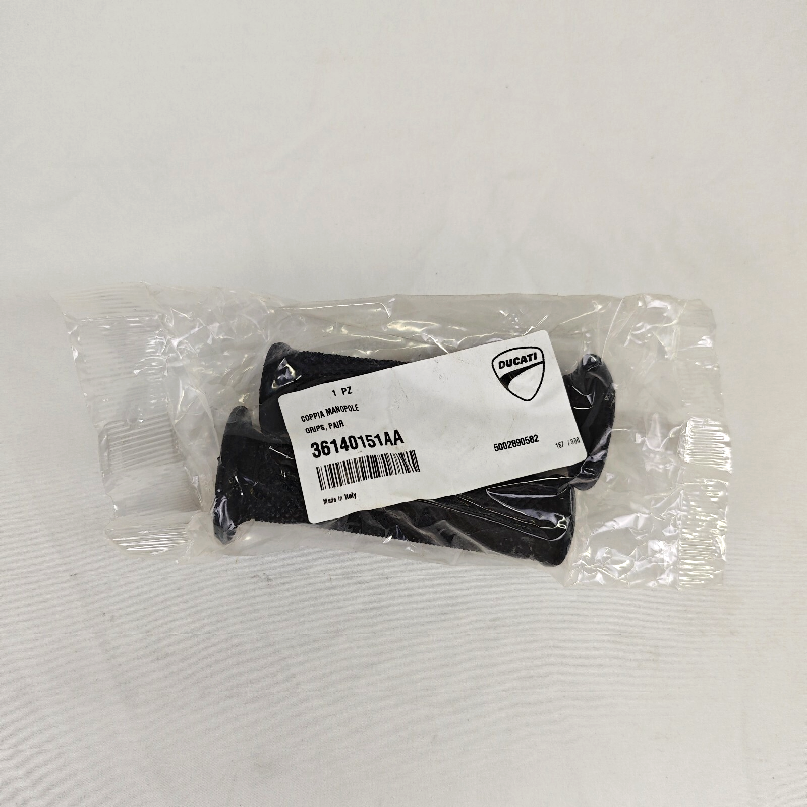 DUCATI OEM Genuine Handle Rubbers Handgrips Pair Panigale V4 Monster 36140151AA