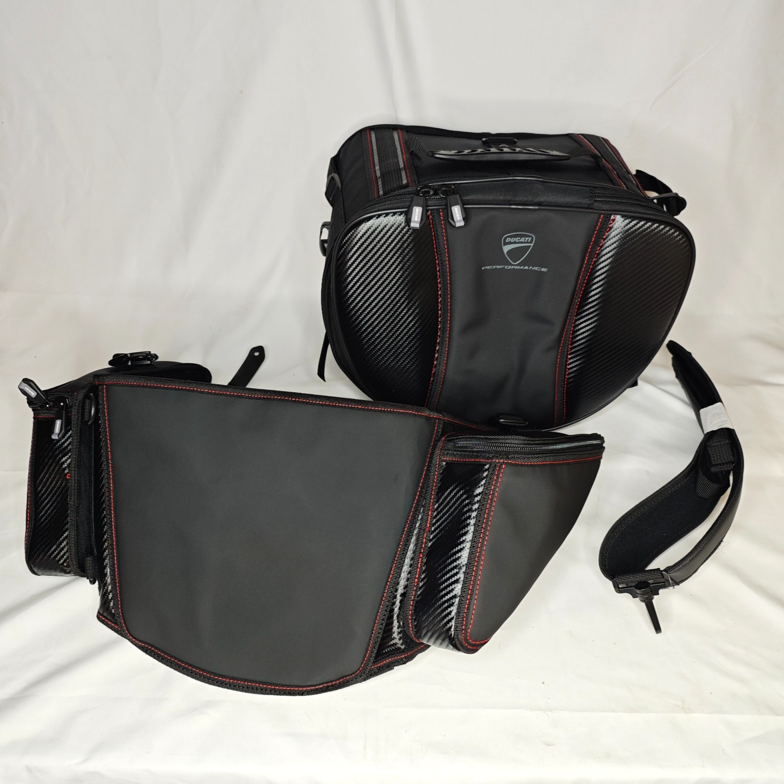 Ducati Performance Genuine OEM Diavel Rear Bag Set Kit 96780341A