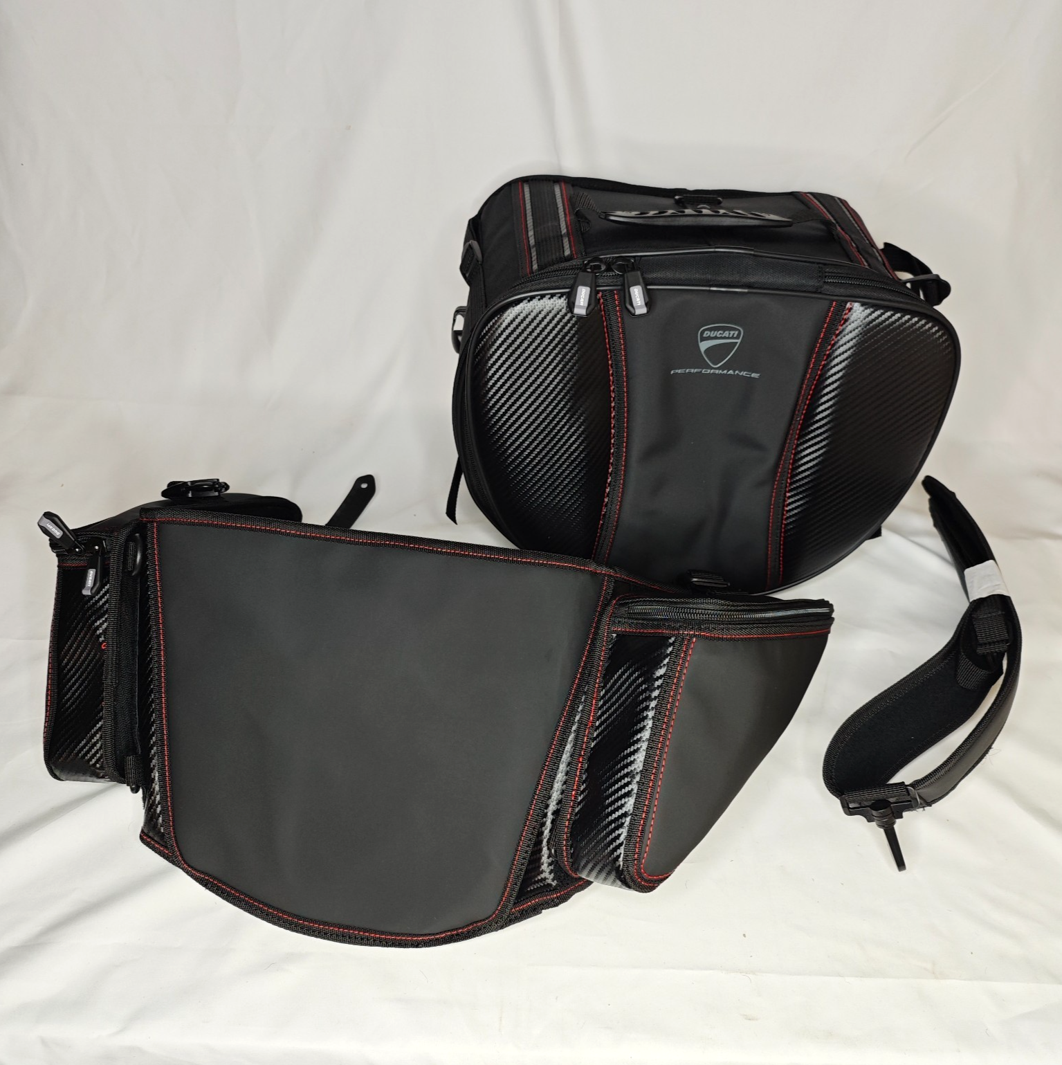 Ducati Performance Genuine OEM Diavel Rear Bag Set Kit 96780341A