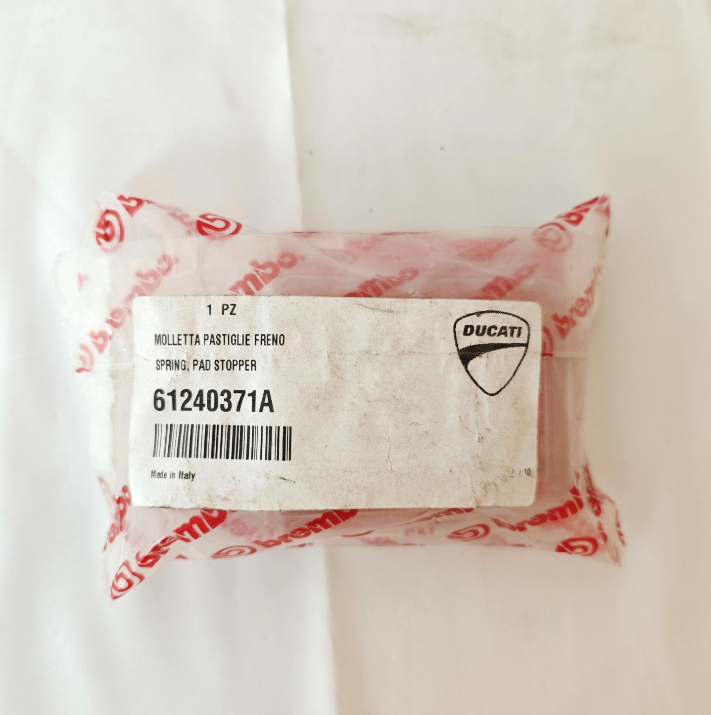 Ducati OEM New Brembo SPRING, PAD STOPPER 61240371A - CUSTOMS DUTY INCLUDED!