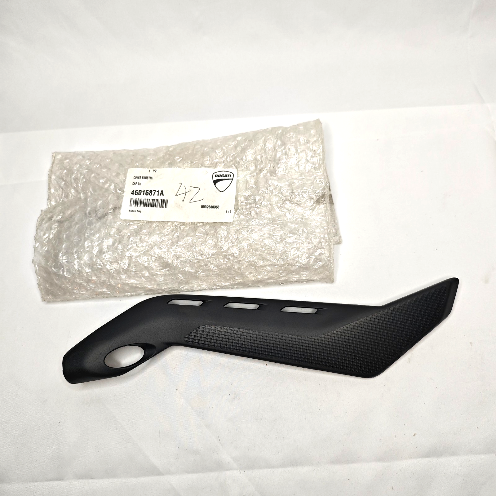 Ducati OEM Genuine Panigale V4, S Cap Cover Panel Frame Left 46016871A