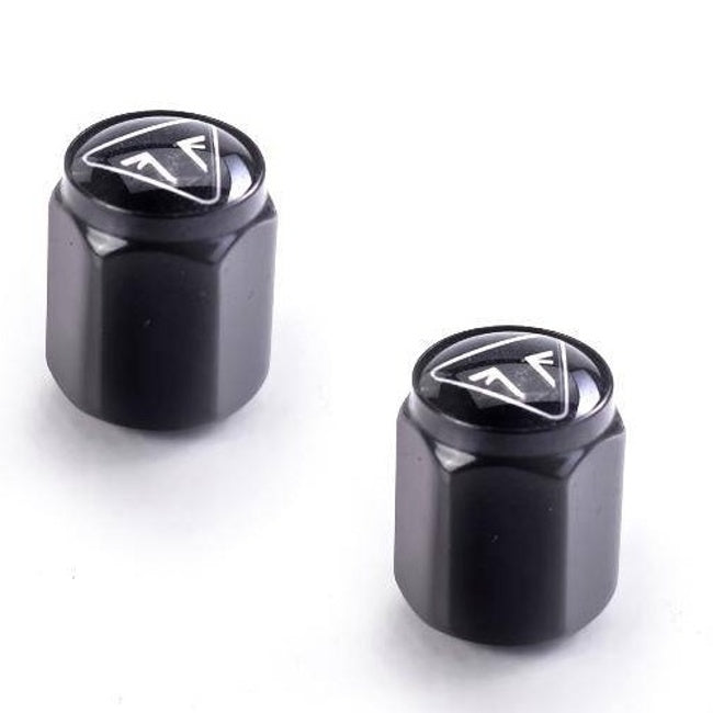 Triumph OEM BONNEVILLE Scrambler T100 Valve Cap Kit Bubble Badge Black A2009037